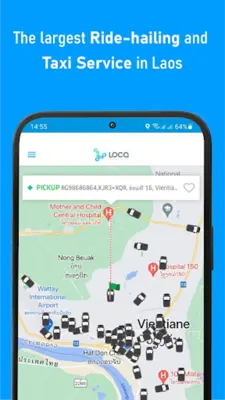 LOCA - Lao Taxi & Super App android App screenshot 3